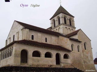 Oyre  l’église 