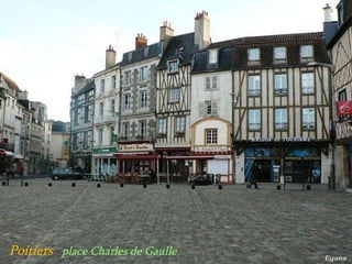 Poitiers  place   Charles   de   Gaulle 