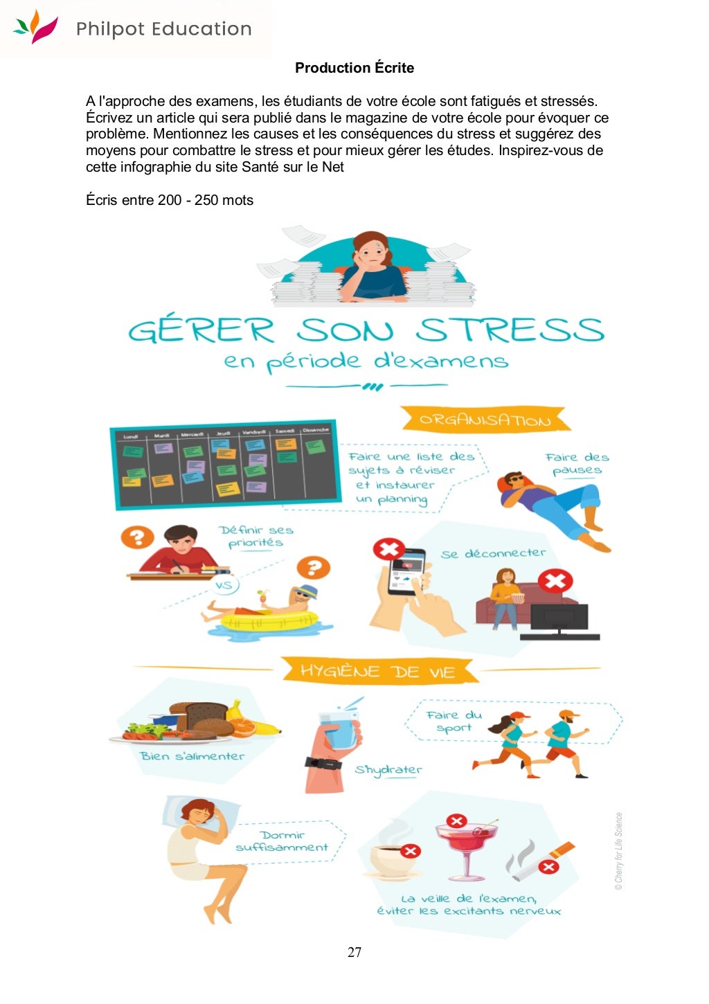 La vie scolaire booklet