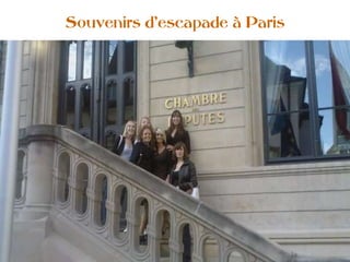 Souvenirs d’escapade à Paris