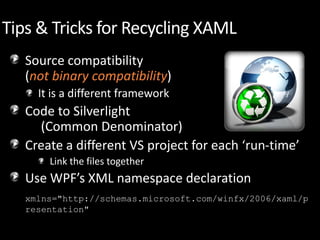 XAML: One Language to Rule Them All