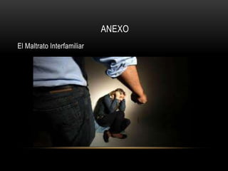 ANEXO
El Maltrato Interfamiliar
 