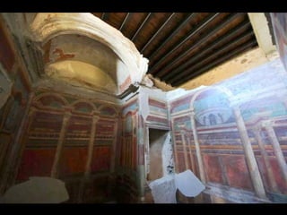 La villa de los misterios restaurada