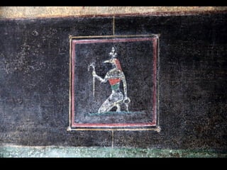 La villa de los misterios restaurada