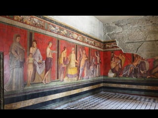 La villa de los misterios restaurada