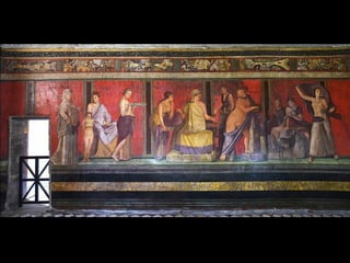 La villa de los misterios restaurada