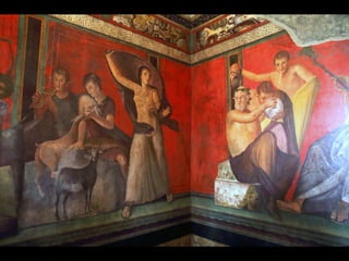 La villa de los misterios restaurada