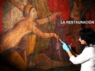 La villa de los misterios restaurada