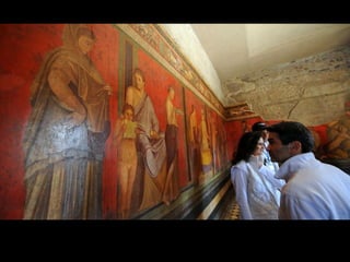 La villa de los misterios restaurada