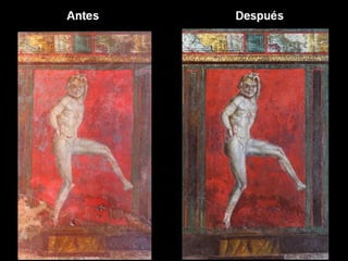 La villa de los misterios restaurada