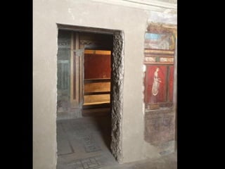 La villa de los misterios restaurada