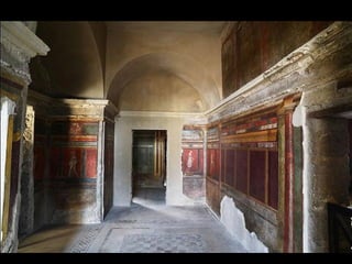 La villa de los misterios restaurada