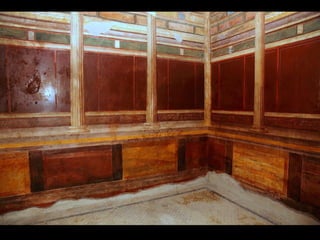 La villa de los misterios restaurada