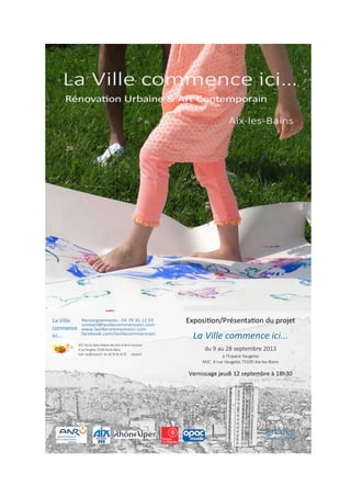 La Ville commence ici...