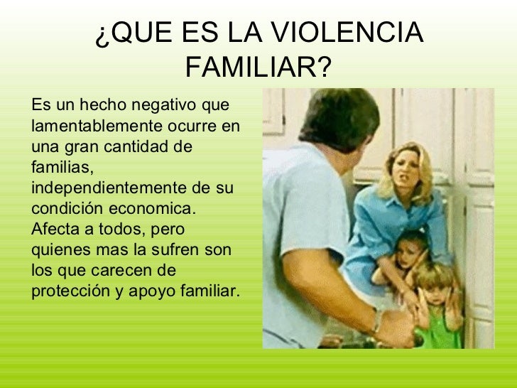 Violencia Familiar