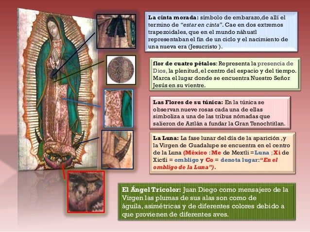 La virgen de guadalupe