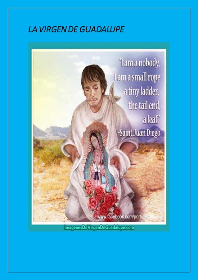 La virgen de guadalupe en ingles