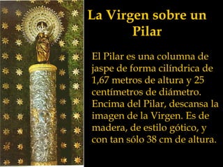 HISTORIA DE LA VIRGEN DEL PILAR, PRIMERA APARICIÓN MARIANA. - Radio Betania
