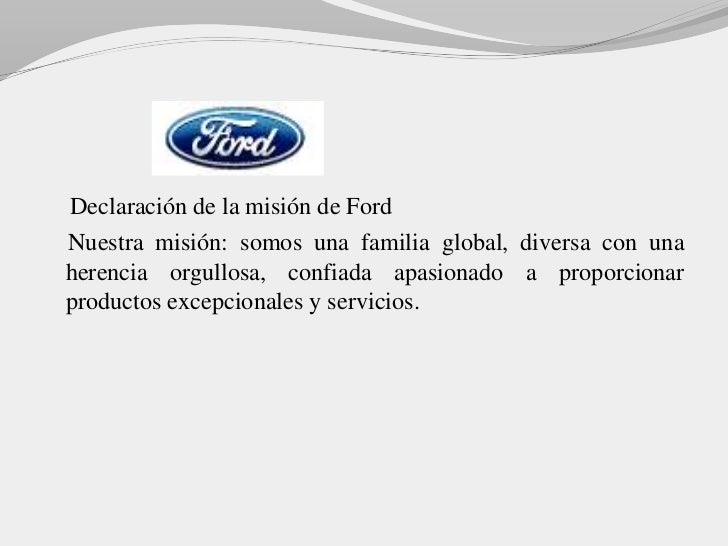 La visión y la misión del negocio