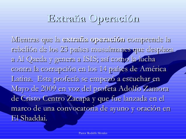 La Vision Llego la vision llego