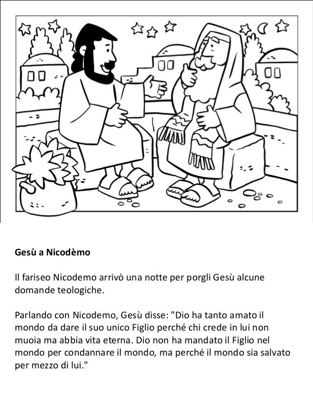 La Vita Di Gesu Da Colorare