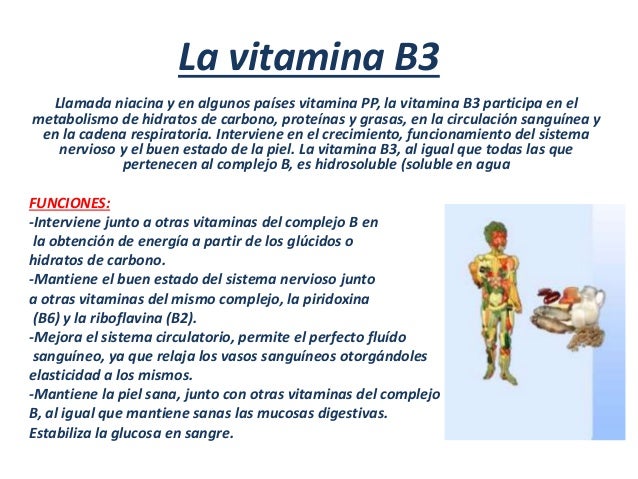 Resultado de imagen de vitaminas B  contra la contaminación atmosférica