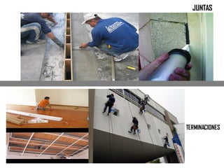 TERMINACIONES
JUNTAS
 