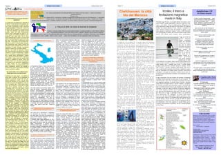 Pagine 15 Gennaio 2018Paginea 2 Febbraio/Marzo 2018Britalyca News Londra Britalyca News Londra
Autaforismo 3.0
Di Carmine Gonnella
L’Angolino della Poesia
Marynzia Panico Borrelli
In tutto il mondo le democrazie mod-
erne si evolvono, in Italia siamo rimasti
allo stato primordiale, dove decre-
tazioni, deleghe e questioni di fiducia, la
fanno ancora da padre, padrone e pa-
dreterno
Sono sicuro che se Dio dovesse un
giorno riscendere sulla Terra, dopo la sua
seconda crocifissione, potremmo usare gli
stessi vangeli
Tutto si muove, anche la politica, tutto
dipende dalla velocita'
Durante la prima repubblica, erano
i cittadini su proposta dei partiti
ad eleggere i delinguenti, oggi sono
i partiti all' insaputa dei cittadini che li
fanno entrare dalla porta principale
Ci puo' essere unita', solo con la
solidarieta'
Il popolo italiano ha sempre votato con la
pancia e con la croce
Dicono che, la speranza non si nega a
nessuno, rifletteteci prima di recarvi a
messa
I premi di maggioranza nei sistemi
parlamentari misti sono controproducenti
Gli unici beni comuni, sono quelli che non
si pagano
Noi umani siamo l’ unica specie al Mondo
e forse nell' Universo che spende piu’
tempo a filosofare sulla vita virtuale che su
quella reale
È Carnevale
e quanti maschere ca nterra cadono
e se vestono panni ca nun songo 'e
lloro!
Maschere frivole, maschere cattive,
maschere pè fa vedè 'o fe-
vezo...ll"effimero,
è chesto ca nun vva bbuono!
'A Ccarnevale se scherza sulo, ma cu
tanti maschere ca danno gioia e ccu-
lore!
Nun tartassamme 'e ccriature
cu modelli ca portano sulo
male...facimmele pazzià vestennale
cu semplice fantasia!
'E ccriature nun sanno ancora che ddè
'o mmale...
e nuje si 'e vvulimme bbene...
da chesti ssolitudini,
tenimmele luntano
CHI SIAMO
Britalyca La Voce Alternativa, nasce nel 2005
da una idea innovatrice di Carmine Gonnella
(G.B) . Siamo picccoli operatori dell’
informazione libera e gratuita. Analizziamo e
approfondiamo le tematiche sociopolitiche e
culturali scientemente con metodo imparziale.
Siamo online! .
Il format Pdf e’ stampabile
Il nostro motto:
INFORMAZIONE COME MEZZO DI
APPROFONDIMENTO E NON
INDOTTRINAMENO
Collaboratori Cronaca, Doriana Goracci (Italia)
Alle politiche in Italia e all’ Estero , il Comm.
Giorno Brignola (Italia) Cultura e Societa’
Nino Bellinvia ( Italia ) Comunicati, Goffredo
Palmerini (Italia) alla diffusion online , Mario
Ponzi. (G.B.) Arnaldo De Porti ( Italia) e Luigi
Palumbo
Edito e pubblicato da Britalyca News
Londra, Sede: 32 Fletcher Close ,
Bromley , BR2 9JD. Kent
Ironlev, il treno a
levitazione magnetica
made in Italy
Presentato oggi l'IronLev, un progetto italiano che punta a sosti-
tuire in futuro i carrelli tradizionali e sollevare e muovere i con-
vogli a costi ridotti Prima la collaborazione all'Hyperloop, il
treno superveloce ideato dal genio di Elon Musk. Poi l'idea di
fondare una startup dedicata a treni, velocità, e soprattutto al
come superare l'ostacolo posto dal progetto di Musk, e cioè
come superare il tunnel per "sparare" i treni a 1.000 chilometri
l'ora, permettendo in cambio una velocità di punta sempre molto
elevata (500 all'ora) senza costruire nuove infrastrutture.
E oggi un terzetto di
giovani ingegneri
italiani, presentano
quella che potrebbe
rivelarsi una rivoluzi-
one per il settore
ferroviario: un treno a
levitazione magnetica
tutto italiano. Di
problemi, a dire il
vero, ce ne sono an-
cora molti da su-
perare. Anche se i
binari utilizzabili
sono quelli standard
presenti per 1,5 mili-
oni di chilometri sul pianeta, manca ancora un'idea definitiva sul
come sposatere il carrello magnetico in prossimità degli imman-
cabili scambi. Ma i vantaggi sono molti: i carrelli attuali
potranno essere smontati e sostituiti dal nuovo sistema. Il bre-
vetto "IronLev", secondo i fondatori della startup Ales Tech è
"una rivoluzionaria tecnologia di levitazione magnetica, proget-
tata per funzionare sui comuni binari d’acciaio, senza dover
ridisegnare i convogli, né tantomeno installare nuove rotaie. E,
novità assoluta nel panorama mondiale, senza dispendio di ener-
gia elettrica".
E oggi a Spresiano (Treviso) Ironbox Srl presenta in anteprima
mondiale il primo prototipo in scala reale con un test pratico. "Si
tratta del primo e unico caso al mondo di tecnologia di levitazi-
one magnetica applicata ai normali binari d’acciaio, oltretutto
senza utilizzo di energia elettrica - dicono i fndatori - un approc-
cio del tutto innovativo per continuare a usare e valorizzare gli
oltre 1,5 milioni di km di ferrovie già installati nel mondo, tras-
formando le ruote dei vagoni in pattini a levitazione magnetica,
con enormi risparmi in termini costi di manutenzione delle ro-
taie, derivanti dall’abbattimento degli attriti. Ma anche di ener-
gia".Alla prova di oggi, il prototipo IronLev, un carrello di
nuova generazione che “galleggia” sui binari, potrà essere
mosso con una forza paragonabile a quella necessaria a solle-
vare uno zaino. IronLev è il risultato della joint venture tra due
aziende Italiane: Girotto Brevetti, azienda di R&D in ambito
meccatronico di Treviso con oltre 10 anni di esperienza nel set-
tore industriale e Ales Tech, appunto, la startup Pisana già at-
tivissima nell’ecosistema Hyperloop, uno dei visionari progetti
di Elon Musk
“La fasciodottrina non ha mai lasciato il
legislatore “
La Costituzione repubblicana fu eleborata e
scritta per “curare” gli errori del passato, con
tre principi fondamentali di base da realiz-
zare, quello egualitarista, quello solidarista
e quello pluralista, in ordne art. 3, art. 2. e
gii articoli 48/ 49. Nessuno di questi principi
e’ stato mai realizzato, pari dignita’ sociali
assente, tutele dei diritti fondamentali,
tramite doveri inderogabili da parte di og-
nuno, (quello che potremmo definire socio-
politismo), solo sulla carta. .Poi ci sono
quelli realizzati solo in parte (o da una sola
parte) Il personalista,dove ognuno ha tute-
lato solo I propri diritti, dimenticando quelli
degl’ altri, il sovranista, una sovranita’ limi-
tata solo ai pochi e l’ autonomista, centraliz-
zato interamente sulle regioni compiti che
avrebbero potuto svolgere anche I comuni,
scavalcato lo Stato centrale, riportandoci
indietro al medio evo, con stati e starelli.
Questo e’ per quell che riguarda I cittadini
tutti. Nel corso pero’ dei decenni per evitare
i dettami e I principi fondamentali, il legisla-
tore si e’ inventato un regolamento bicamer-
ale a senso unico, governando il paese,
come appunto avveniva durante il fascismo
con decreti a catena, per non parlare delle
deleghe e questioni di fiducia, come tutti
sapiamo.Tutto cio’ e’ avvenuto all’ insaputa
di un popolo un po’ dormiente, indifferente e
a volte anche un po’ compiacente.
Dormiente, perche’ sociopoliticamente poco
attivo, indifferente, perche’ non solidale e
compiacente, perche’ tutti abbiamo famiglia;
come si suol dire in politica.
“Se volete disfarvi di un dittatoricchio,
fategli governare una democrazia”
Il fascismo ieri come oggi e’ una dottrina e
come tutte le dottrine ha un complesso di
cognizioni e principi, che sin dall’ inzio an-
davano analizzati e “curati”, con la riedu-
cazione del cittadino ai nuovi dettami costi-
tuzionali, da parte del legislatore. Tutto cio’
non e’ avvenuto, per i motivi sopra menzi-
onati. Se un domani si vuole dare un taglio
netto con il passato, occorre un ritorno
( ammesso che ci sia mai stato) al culto
della Costituzione, modificando alcuni det-
tami risalenti alla fasciodottrina ( era meglio
dottrina del fascismo, ma io mi diverto con i
neologismi) come per esempio, l’ abolizione
dell’ articolo 7, ozionando per una complete
laicita’. Limitare I decreti ai soli casi straordi-
nari di necessità e d'urgenza, verificati dagl’
organi di garanzie e non piu’ dai gov-
erni.Modificare l’ elezione del Capo dello
Stato, abolendo lo scrutinio a maggioranza
assoluta, per eleggere un supersuper
partes, in ogni senso, dopo il terzo scrutinio
a maggioranza qualificata, si va avati con
altri tre, sino all’ elezione. Velocizzazione
delle sentenze della Corte costituzionale,
entro un anno dai ricorsi, E cosi’ via per il
libero mandato, ieri regolato dal Re, oggi dai
partiti. Abolizione della questione di fiducia,
per riequilibrare il potere legislativo. Un
meccanismo elettorale con una legge costi-
tuzionale, che rispecchi in tutte le sue
forme, il voto ibero,eguale e personale:”
Una democrazia senza regole e’ un’ anar-
chia’, con troppi limiti una dittatura “. Per
questa ragione noi de: ” La Voce Alterna-
tiva” ( periodico londinese) alcuni mesi fa,
abbiamo elaborato un meccanismo eletto-
rale, l’ “universallum , con meta’ collegi uni-
nominali, dove ricandidare tutti i parlamen-
tari gia’ eletti e i bigs dei partiti e l’ altra
meta’ proporzionale puro con due prefer-
enze per i nuovi,alla politica; rinnovamento
culturale e generazionale. Un meccanismo
elettorale che non prevede liste bloccate,
ma i partiti sono liberi di candidare, chiun-
que in ogni dove, e’ chiaro che le liste e I
programmi elettorali da presentare ai citta-
dini, prima delle raccolte delle firme.. E in
fine (per ora) occorre una legge che vieti
ogni forma di discriminazioni, onde evitare
in futuro, la riformazione di partiti o gruppi di
stampo fascirazzistoidi. Ovviemente questa
e’ solo fantapolitica, quella reale e’ ancore
nelle mani del legislatore.
La Repubblica italiana e’ stata unita solo sino
al 1970, i problemi sono iniziati con le re-
gioni, corruzioni, illegalita’ e mala amminis-
trazione del territorio e potra’ essere riunifi-
cata solo dopo la loro abolizione.
Badate bene che la Costituzione parla di
decentramento amministrativo piu’ autonomo
e non di 20 staterelli elettivi. Per abolire le
regioni elettive non occorre cambiare il titolo
V, perche’ in nessun arrticolo si parla di
eleggere gli enti amministrativi, hanno i loro
statuti e compiti come tutti e possono
legiferare autonomamente, su tutto cio’ che
rigrarda la gestione del territorio, ma nel
rispetto delle leggi costituzionali. Detto cio:
Una volta abolite (le provincie elettive sono
state gia’ abolite) , basterebbe atttribuire le
funzioni amministrative interamente ai
Comuni, che restrebbero elttivi, perche’ sono
gli unici enti amministrativi in contatto diretto
con i cittadin il territorio e dei servizi sociali
Certamente non stiamo parlando di un
ritorno al centralismo, ma ad un
decentramento amministrativo controllo dai
comuni e non piu’ dalle regioni e province,
che resterebbero enti amministrativi ma sotto
il controllo dei conumi. Quindi dal basso
verso l’ alto, come si suol dire:” Potere al
Popolo!
Una cosa che in democrazia, il legislatore
non dovrebbe mai trascurare, e’ la formazi-
one delle leggi, che come tutti sappiamo av-
viene tramite iniziative legislative, che il Par-
lamento poi convertira’ in leggi.
“L'iniziativa delle leggi appartiene al Gov-
erno, a ciascun membro delle Camere ed
agli organi ed enti ai quali sia conferita da
legge costituzionale. Il popolo esercita
l'iniziativa delle leggi, mediante la proposta,
da parte di almeno cinquantamila elettori, di
un progetto redatto in articoli e con cinque-
centomila elettori o cinque Consigli regionali,
puo’ abrogare la totale o parziale, di una
legge o di un atto avente valore di legge.”
Chi crede di imporre il libero mandato anche
se in nome del popolo, o programme elet-
torali, sbaglia di grosso. Il libero mandato ha
bisogno di regole non di vincoli, incomin-
ciando dal meccanismo elettorale, mai senza
vincolarlo ai programmi elettorale, essi come
sappiamo sono basati su promesse e
premesse e non su di un pragmatismo legis-
lativo. Un meccanismo elettorale misto ade-
guato potrebbe essere il nostro
“Universalum”, meta’ collegi uninominali dove
candidare, I gia’ eletti e l’ esecutivo di ogni
partito, lasciando al popolo la meritocrazia, L’
altra meta’ proporzionale con due o piu’ pref-
erenze dove candidare le nuove “leve” cioe’
coloro nuovi alla politica
In questo caso, in Parlamento, per una meta’
rientrerebbeo solo I meritevoli della vecchia
classe politica, che indurrebbe il mandatario
a legiferare nell’ interesse esclusivo del man-
tante e per l’ altra meta’ e questo indurrebbe
si da la possibilita’ alle nuove generazioni di
contribuire alla gestione dello Stato. Con
questo sistema (1) il libero mandato sara’
regolato dal popolo e non dai partiti (2) Ser-
vira’ come deterrente ai cosidetti “scilipotisti”
di sempre (3) Si avrebbe un Parlamento
pulito e piu’ sovrano, perche’ nessun partito
sapendo che potrebbe essere punito dall’
elettore, non candiderebbe mai i
“moralmente” indegni.
Poi, in una democrazia la governabilita’ non
dipente dai meccanismi elettorali, ma dalla
abilita’ o non del mandatario di gestire in
modo equo lo Stato
Tutti sappiamo che una legge elettorale per-
fetta non esiste, pero’ quando si riforma un
meccanismo elettorale, la prima cosa da
considerare, e’ il rapporto diretto tra l’ elettore
e l’ eletto, o meglio tra il mandatario e il man-
tante. Tutte le democrazie moderne sono
basate sul libero mandato regolamentato dal
concetto che: “ Solo il popolo puo’ approvare
o revocare il mandato lettorale ad ogni rin-
novo di legislatura. I meccanismi elettorali
servono a forgiare il mandatario: le classi
politiche. Ecco perche’ un meccanismo elet-
toralele di matura democratica, non puo’ con-
templare, sotto qualsiasi forma, liste bloc-
cate, candidature plurime o di premi di
maggioranze, perche’ creano muri tra il man-
datario e il mantante. Il libero mandato ha
bisogno di regole non di vincoli
Anche se Il Capo dello Stato, non e' eletto a
suffragio universale, rappresenta l' Unita' del
Paese, autorizza le iniziative dei governi,
nomina il Primo MInistro e su una sua
proposta l' esecutivo, puo’ com messaggi
indirizzare le camere e dulcis in fundo, ha il
compito di divulgare o rimandare una legge
in parlamento per una seconda lettura, non
vincolate. Al Primo Ministro e’ laciato il
compito di :” Dirigere la politica generale del
Governo responsabilmente, mantenendo
l’unità di indirizzo politico ed amministrativo,
promovendo e coordinando l'attività dei
ministri, tutto sotto il controllo finale del
Parlamento sovrano. Possiamo dire che ha
piu’ poteri del Presidene americano, che
( tranne poche eccezioni e’ solo un’
amministratore come il nostro Primo Ministro,
anche Lui presenta i nuovi bills alle camere.
E’ il Capo dello Stato che nomina I Primi
Ministri dando l’ incarico dopo ogni elezione
e durante le legislature di formare i governi.
Adesso la domanda da un miliardo: “ Puo’ il
Capo dello Stato dare incarichi esplorativi
(quelli che noi chiamiamo governi alternativi )
anche all’ opposizioni, in caso soloro che
A cura di Carmine Gonnella
Fu fondata nel 1471 da Moulay Ali
Ben Moussa Ben Rached El Alami,
Chefchaouen fungeva da fortezza
moresca per gli esuli dalla Spagna.
Nel corso dei secoli, la città è cresci-
uta e ha accolto sia ebrei che cristi-
ani.
E’ una piccola e affascinante citta-
dina di circa 45.000 abitanti situata
nel nord-est del Marocco, in pros-
simità del Mar Mediterraneo, nella
regione di Tangeri-Tetouan-Al Ho-
ceima. Gli abitanti appartengono alle
tribù berbere del Rif.
Circondata su tutti i lati da un
paesaggio montano grandioso, con la
forza dei suoi 546 anni, la città di
Chefchaouen o Chaouen – come la
chiamano i marocchini – sta diven-
tando un nuovo posto “importante”
dei percorsi turistici del Marocco.
E’ una delizia turistica dove si può
vivere una vita idilliaca, tranquilla e
pacifica, con graziosi alloggi locabili
a prezzi accessibili, in un con-
testo urbano che è un intruglio di
strette vie, sconnesse scalinate, pic-
cole piazzette, fontane ornamentali e
case di colore blu dal tetto rossas-
tro. Il fascino di questa piccola città
forse deriva dal fatto che si tratta di
una città di montagna, circondata da
un ambiente naturale e molto diversa
dalle più famose città del Marocco
(Tangeri, Marrakech, Fez o Casa-
blanca). È la città più affascinante del
Rif, forse il fascino è dato dalle sue
strade bianche e blu, e da quella vita
che sembra andare con un altro
ritmo.
È il colore… il bellissimo riflesso blu
che copre non solo le case di
Chaouen ma anche le moschee, gli
edifici governativi, le piazze pub-
bliche e persino i lampioni e bidoni
della spazzatura, che la fa conoscere
nel mondo come il “villaggio blu del
Marocco” .
Un blu vicino all’indaco che si
mescola anche al bianco, risultando
in un tono molto speciale, quasi
celeste. In effetti, i suoi abitanti lo
usano per “purificare” il luogo, oltre
che per sanitizzarlo e portare fre-
schezza all’ambiente. E lo fanno
quasi ossessivamente, in alcuni casi
rinnovando il colore più volte l’anno.
Un misteriso blu polvere che
richiama alla memoria gli antichi usi
ebraici i quali, indicavano che tin-
gendo il filo con tekhelel (un’antica
tintura naturale) e tessendolo in
scialli di preghiera, la gente si
sarebbe più facilmente ricordata della
grandezza di Dio.
Della cittadina ci si innamora non
appena vi si mette piede. Non solo
per il colore blu indaco dei suoi edi-
fici e strade, ma perché ha qualcosa
di speciale, capace di far trasportare
il visitatore dai suoi ritmi, dai suoi
colori e dai suoi profumi.
Passeggiare per le sue strade ripide e
le sue piazze animate farà scoprire
luoghi unici e onirici.
È davvero magica la passeggiata
lungo le sue strade di ciottoli, ascol-
tando i giochi dei bambini, il canto
del muezzin che chiama i fedeli alla
preghiera. Quando si cammina per le
strade di Chefchaouen l’odore che
avvolge il posto è l’aroma del pane
appena sfornato dai tradizionali forni
a legna, e servito insieme a dolci,
molto buoni e ad un ottimo prezzo
fino a tarda sera.
Chefchaouen porta indietro nel
tempo ed è rilassante camminare
nelle sue stradine, in una sorta di
ambiente “Rif-based”, che dà un’aria
di luogo dove lo stress e l’agitazione
delle grandi città marocchine non
esiste. Qui tutto procede più lenta-
mendete e quasi in silenzio…
La piazza Uta el Hammam, con la
sua Kasbah, che insieme alla Mo-
schea Kebir con minareto ottagonale,
rappresentano insieme alla fortezza
Alcazaba del XV secolo il cuore
della città.
Altri edifici degni di nota di questa
piazza sono la vecchia prigione, il
fondak Chfichu, il più grande e an-
tico di Chauen e la Kadiria Zauia.
È un posto dal fascino speciale, che
brilla di vita, circondato da bar e
ristoranti, il posto ideale per prendere
un delizioso tè alla menta e contem-
plare il via vai dedli abitanti di
Chouen. Da qui partono tutte le
strade che portano nei posti più belli
della città.
Un po ‘più avanti, c’è Piazza
Makhzen con l’Hotel Parador e un
parcheggio pubblico, dal quale at-
traverso un vicolo si va verso nord-
est per Bab el-Ansar alla fontana di
Ras el-Maa, una delle più belle di
Chefchaouen.
Il suono dell’acqua e le verdi colline
appena oltre la medina forniscono
una vista improvvisa e forte di natura
selvaggia. Questo bellissimo sentiero
ci porta al Rif Sebbanin, il quartiere
della lavanderia, con la Plaza de
Sebbanin e la sua imponente mo-
schea del XV secolo.
Qui, in un’oasi di quiete, sgorga
l’acqua fresca dalla montagna e si
puo’ vedere come le donne fanno il
bucato e come funzionano ancora i
mulini ad acqua.
Chefchaouen è soprattutto, una pit-
toresca cittadina incastonata sullo
sfondo selvaggio delle magnifiche
montagne del Rif tra valli, gole e
pittoresche cime, dove i paesaggi
aridi incontrano i torrenti di mon-
tagna, passando attraverso rigogliose
foreste verdi da dove si può godere di
una meravigliosa vista sul Mar
Mediterraneo.
Durante l’estate, circa duecento hotel
soddisfano l’afflusso di turisti eu-
ropei.
Luigi Palumbo
Da: corrierenazionale
vincono le elezioni, non siani in grado di for-
mare una maggioranza di governo? Per l’
Unita’ del Paese, ne ha tutte le facolta’ ,
come tra l’ altro chiesto anche dal M5S, che
si Il Capo dello Stato deve valuatre tutte le
misure e le possibilita. anche con governi
tecnici , onde evitare le elezioni anticipate.
Un governo alternativo, ovviamente basato
su un programma legislativo coeso e sotto-
scritto dalle forze politiche che ne fanno
parte. Il Quirinale fa da bilanciere , tra il po-
tere esecutivo e quello legislativo.
Parole come azzeriremo e aboliremo, in un
programma elettorale serio e pragmatico non
dovrebbero essere presenti. Una legge dello
Stato, puo’ essere abrogata dal popolo con
un referendum o cambiata in meglio o in peg-
gio dal legistatore, perche’ ogni legge ha
pregi e difetti, non puo’ essere azzerata, dall’
oggi all’ indomani.( Ogni riferimento alla
legge Fornero e’ da rittenersi del tutto voluta)
Non ci vuole molto a dire:” Credo sia arrivato
il momento di cambiare la legge e dovrebbe
esssere cambiata in questo modo” Suono
meglio.
Io francamente non so, dove la politica vada
a predere tutta questa certezza in campagna
elettorale, come quello di promettere refen-
dums irrealizzabili da un punto di vista costi-
tuzionale. Vale, sia per il presidenzialiasmo
berlusconiano, sia per il referendum sull’
euro, peccato che la Costituzione vieti ogni
forma di referendum per i trattati internazion-
ali.e la forma repubblicana (art. Cost. 75.139)
Poi il fatto che Salvini vorrebbe andare al
Parlamento europeo e dattare leggi sbat-
tendo I pugni sul tavolo e’ semplicemente da
folli, significa che di democrazia Salvini ne
capisce meno del sottoscritto.
E’ strano come, ad ogni campagna elettorale
nel dizionario politichese, scompaiono due
parole chiave: Democrazia e Costituzione.
Prendiamo ad esempio l’ attuale fenomeno
delle migrazioni, su cui il centro destra (e non
solo) pare abbia concentrato la sua cam-
pagna elettoarle. Si sentono parole grosse,
come “li cacceremo”, “li manderemo a casa
loro”. Attenzione, perche’ in Costituzione, c’e’
un articolo che regola la loro accoglienza in
modo meno ordodosso: “Lo straniero, al
quale sia impedito nel suo paese l'effettivo
esercizio delle libertà democratiche garantite
dalla Costituzione italiana, ha diritto d'asilo
nel territorio della Repubblica, secondo le
condizioni stabilite dalla legge.” Si parla di
accogliere ,i migranti che nel loro paese non
abbiano le liberta’ garantite dalla Costituzi-
one italiana e che fugge per la sua soprav-
vivenza. La nostra Costituzione non permette
nesuna atrocita’, siamo un popolo pacifico
(anche se non del tutto pacifista) Non per-
mette a nessun suo cittadino (si fa per dire )
morirebbe di fame, quindi anche chi scappa
da un paese in Guerra per motivi di
“sopravvivenza” andrebbe accolto.
Ad ogni cittadino la Costituzione garantisce
pari dignita sociali, e la Repubblica fa (o
ddovrebbe) di ttutto per rimuovere gli ostacoli
di ordinere economico e sociale. Quelo lo
dico per coloro che da un po’ di tempo scim-
miottano il Presideente Americano: “ Prima
gli italiani” A mio modesto avviso: “ Se un
Paese “democratico” pensasse prima di tutto
ai suoi cittadini in modo equo, avrebbe tutte
le risorse per accogliere anche lo straniero”
L' ITALIA DI IERI, DI OGGI E ANCHE DI DOMANI
L’ Italia e’ sempre stata divisa tra anticostituzionalisti, incostituzionalisti e cutori della Costituzi-
one, l’ anticostituzionalista e’ colui che rema contro i dettami, spesso senza averne nessuna
cognizione e sono in tanti, gl’ incostituzionalisti sono coloro che pur conoscendolo la vorrebbero riformare a loro imagine
e somiglianza e sono i politici, infine ci sono i pochi cultori che vorrebbero che sia applicata nella sua essenza.
LA FORMA REPUBBLICANA ITALIANA
E' SEMIPRESIDENZIALISTA
IL LIBERO MANDATO HA BISOGNO DI
REGOLE NON DI VINCOLI
LA RIUNIFICAZIONE D’ ITALIA
SOLO IL POPOLO PUO’ APPROVARE O
REVOCARE IL MANDATO ELETTORALE
LA FORMAZIONE DELLE LEGGI IN UNA
DEMOCRAZIA PARTECIPATIVA
UNA DEMOCRAZIA COMPIUTA LA SI
RAGGIUNGE, SOLO SE E’ IL POPOLO A
MODELLARE E RIMODELLARE
IN QUESTA ENNESIMA CAMPAGNA
ELETTORALE, ALL’ APPELLLO MAN-
CANO ANCORA TROPPI CONGIUNTIVI E
CONDIZIONALI
UN’ AMALGAMAZIONE DEI PROGRAMMI ELETTORALI DI PD E M5S, L’ UNICO GOVERNO
DEMOCRATICO
Premesso che:
Un’ alleanza M5S e Centrodestra, darebbe la maggioranza qualificata dei due terzi del Parlamento, si “regnerebbe
“ il paese non piu’ con decreti e questioni di fiducie ma con ricatti da destra e manca, o cambia tutto o nulla;
perche’ I suoi 655 parlamenatari, vorrebbero cambiare un comma o un articolo della Costituzioni al giorno. Chiamatela fantapolitica ..
Chefchaouen: la città
blu del Marocco
 