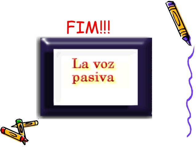 La voz pasiva