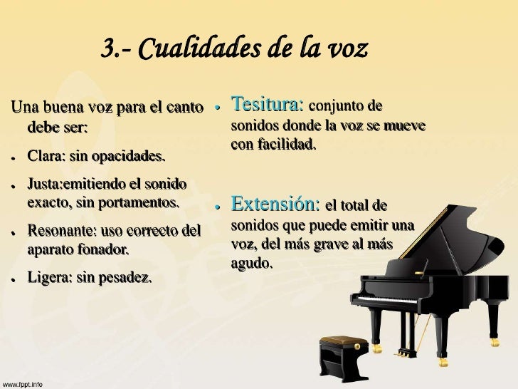 La voz y el canto