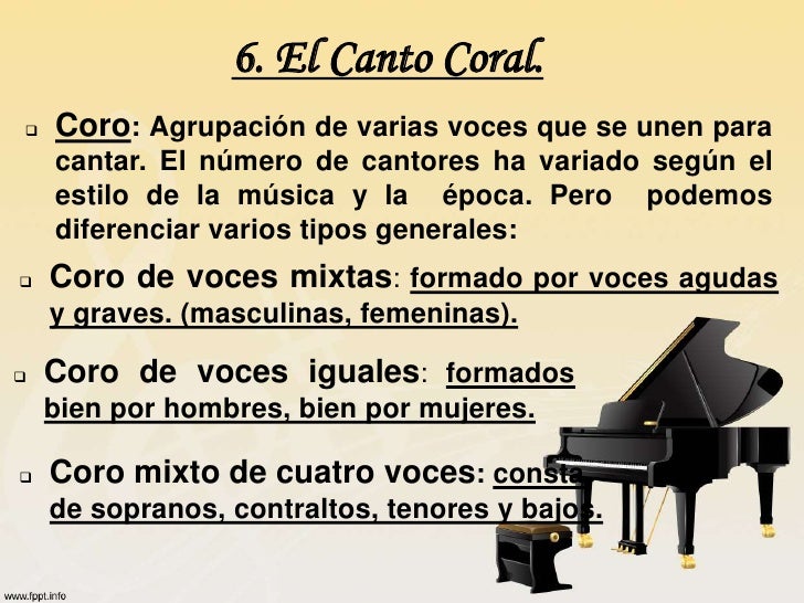La voz y el canto