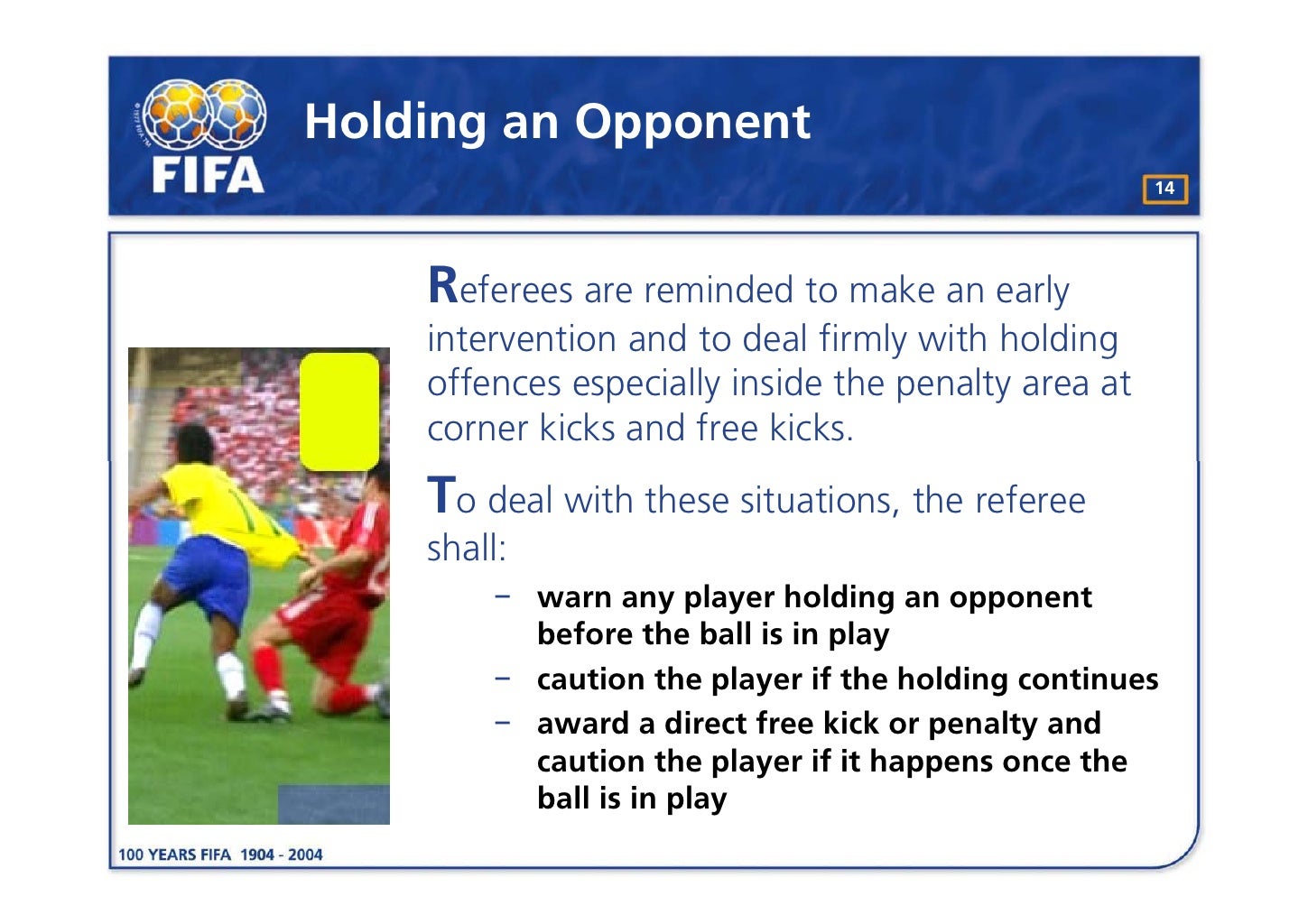 Law 12 Fouls And Misconduct