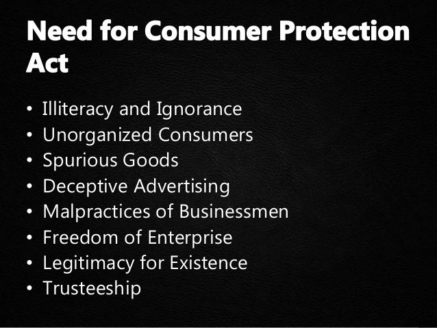 Phd thesis on consumer protection