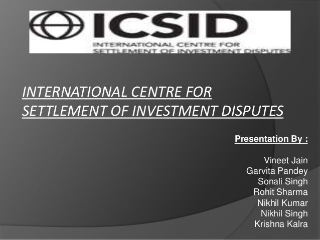 ICSID ICSID