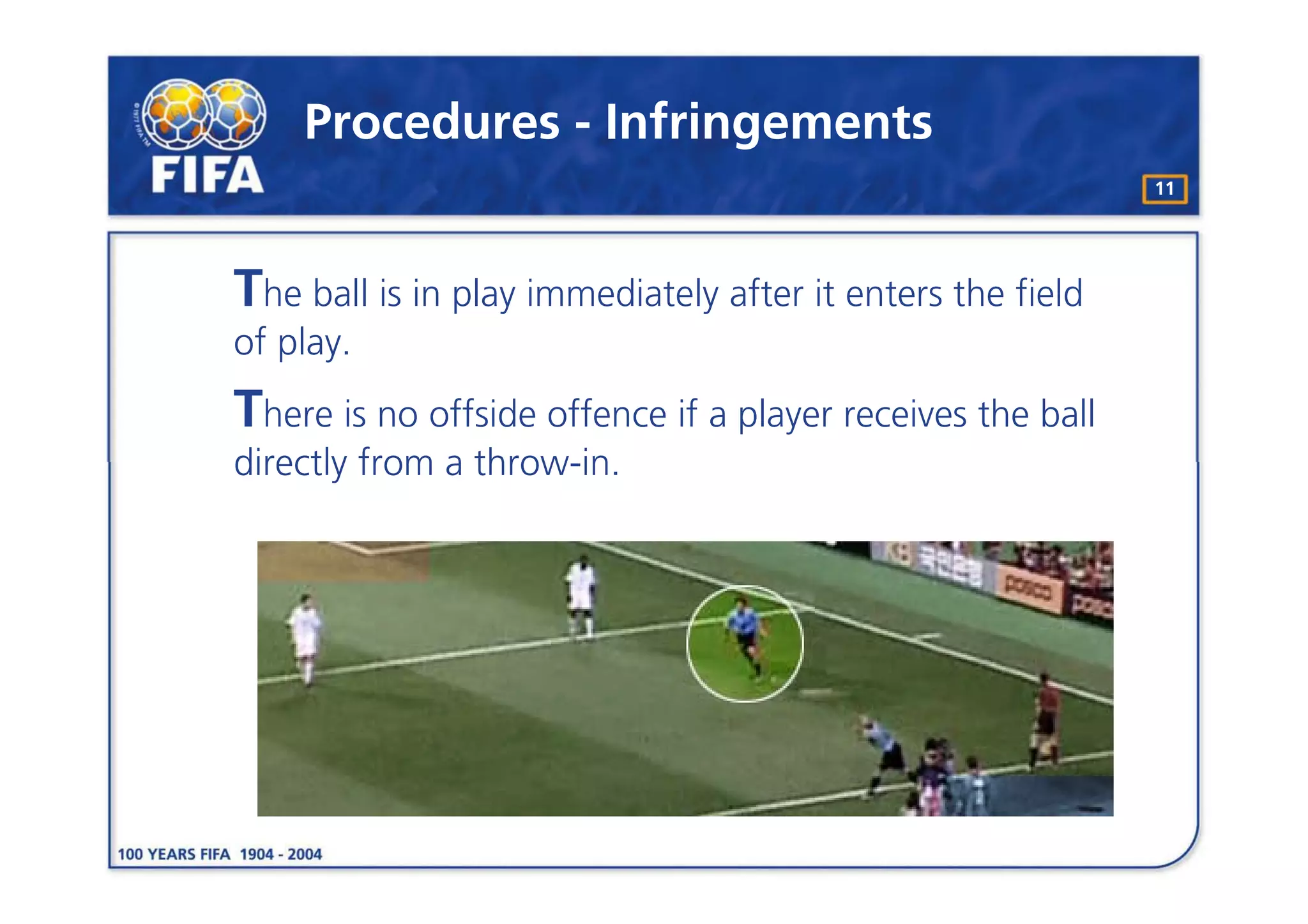 Law 15   The Throw In