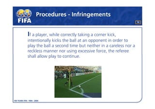 Law 17 The Corner Kick