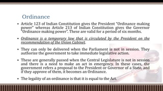 Law - sources & types, part of planning legislation | PDF