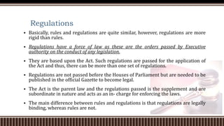 Types and sources of law in planning legilation | PPTX