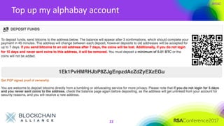 #RSAC
Top up my alphabay account
22
 