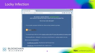 #RSAC
Locky Infection
8
 