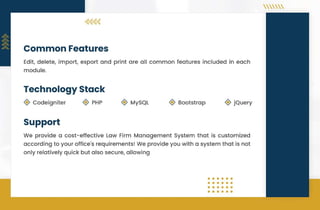 Law Firm Management System - A Complete Web-based Solution | PDF