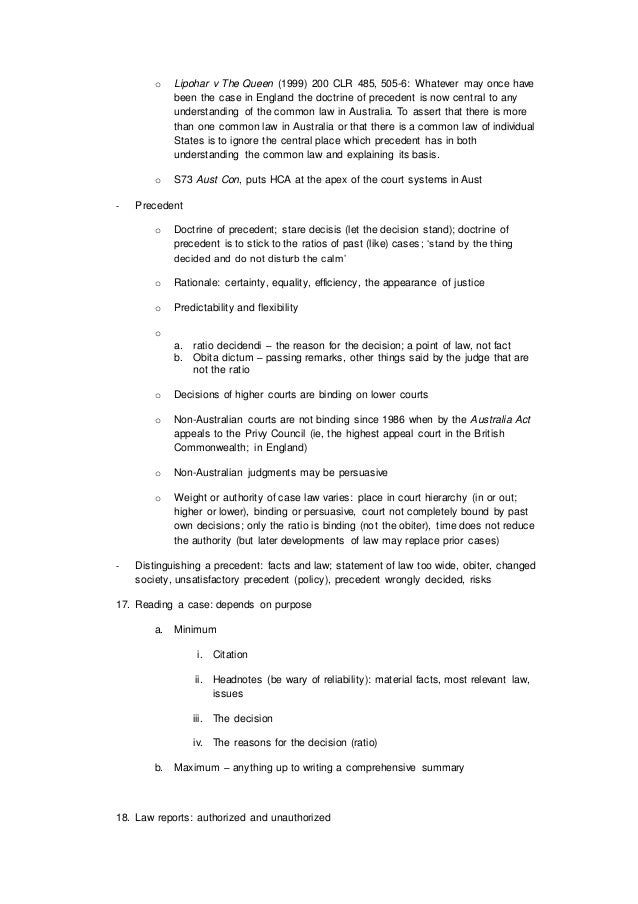 Law lecture 2 legal institutions and sources of law in australia