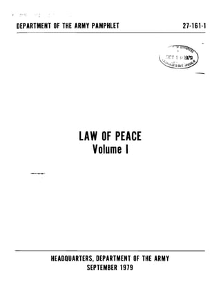 THE LAW OF PEACE | PDF
