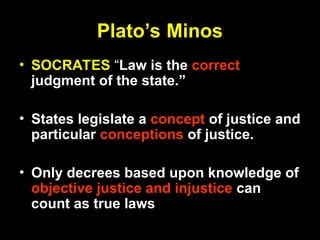 LAW 843 Natural Law - LAW 843 Natural Law | PPT