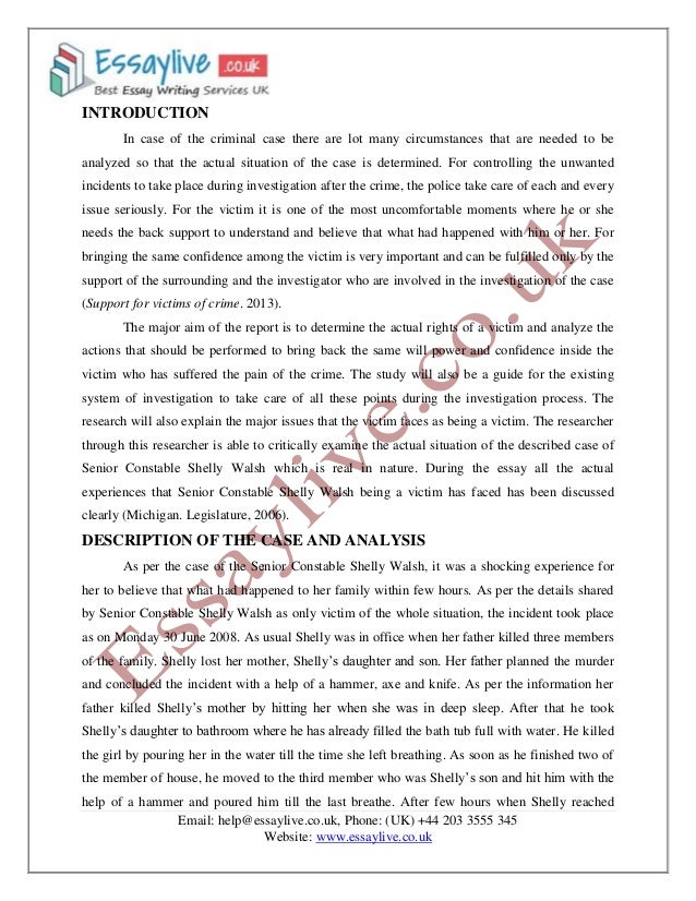 Criminal law essay structure