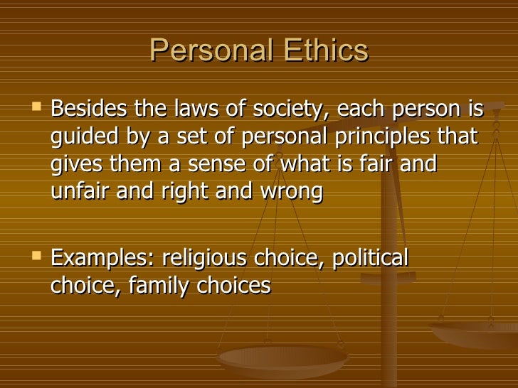 Law And Ethics