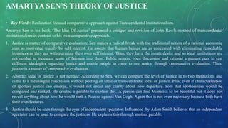 a theory of justice summary
