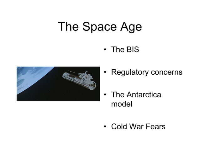 Law and Space Development | PPT