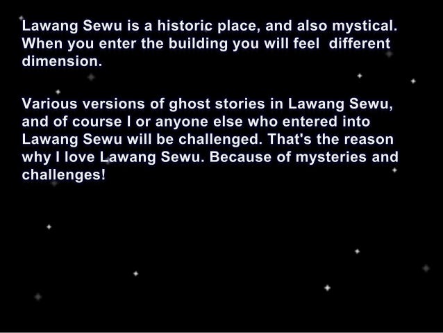 Descriptive Text Lawang sewu