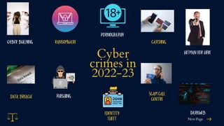 Cyber
crimes in
2022-23
Next Page
 